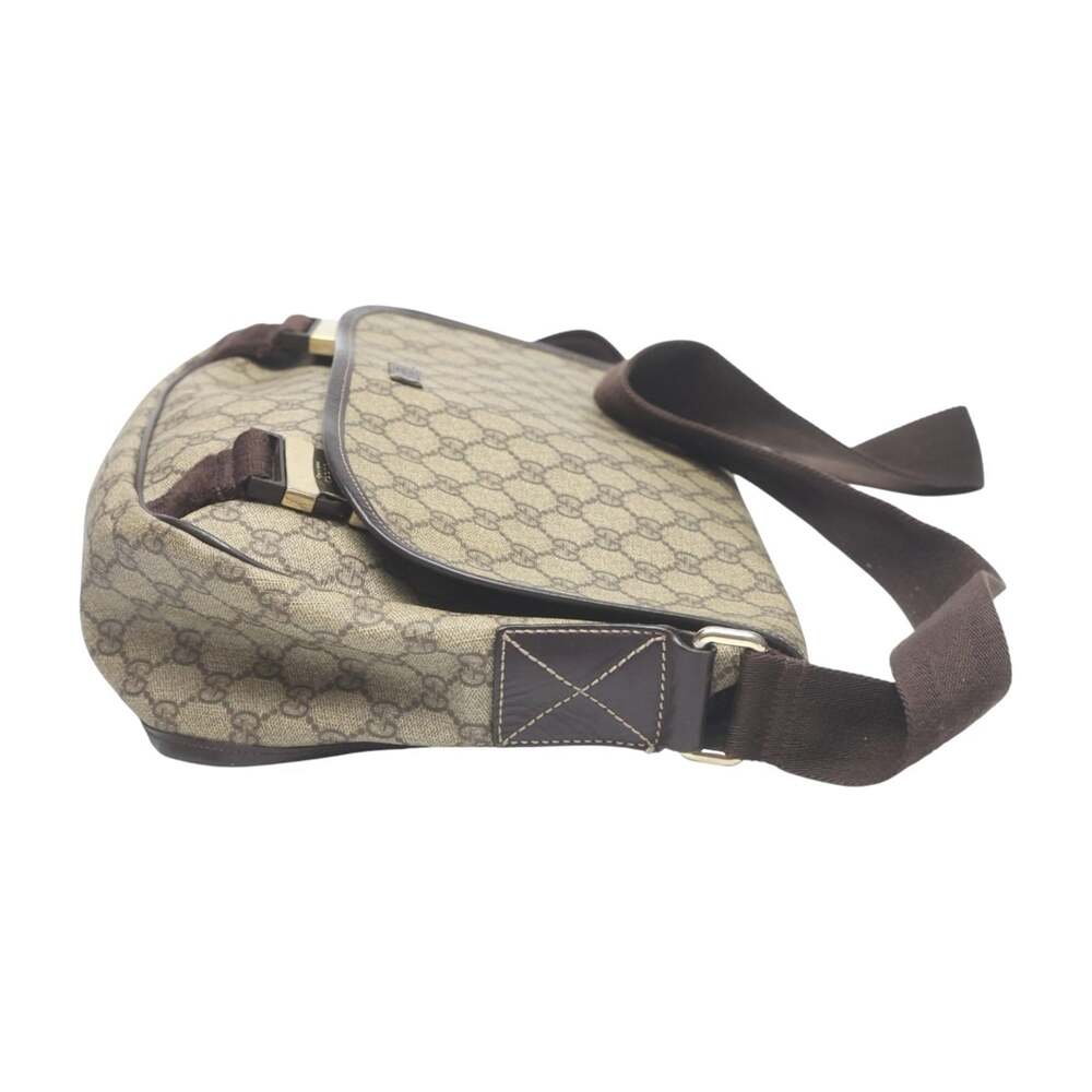 Gucci Double Buckle Messenger Bag Gg #251119G65B - Picture 4 of 9